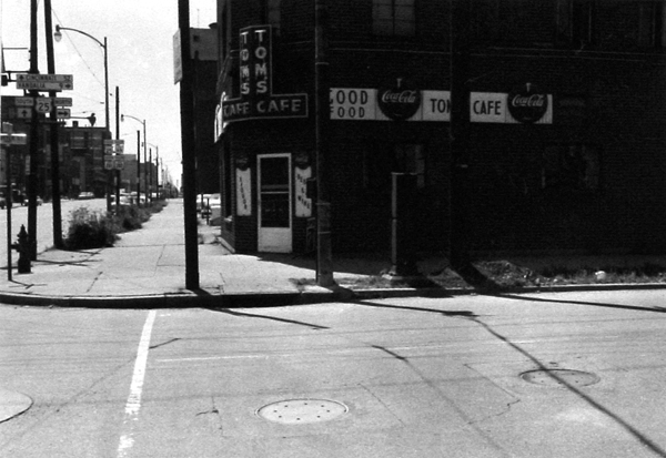 Tom's Cafe, East First St. 1959